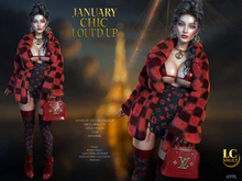 LC Vault * January Chic Loui`d Up v5 , Luxury Designer Ensemble