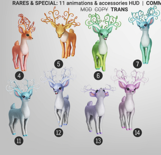 SEmotion Libellune Fairy Fawn Companion COMMON 13