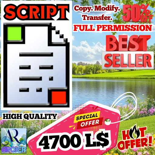 Animation Chair Script Version 1.0 – Full Perm Sit & Animate Controller