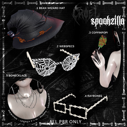 [Cruel] Spookzilla Goodies