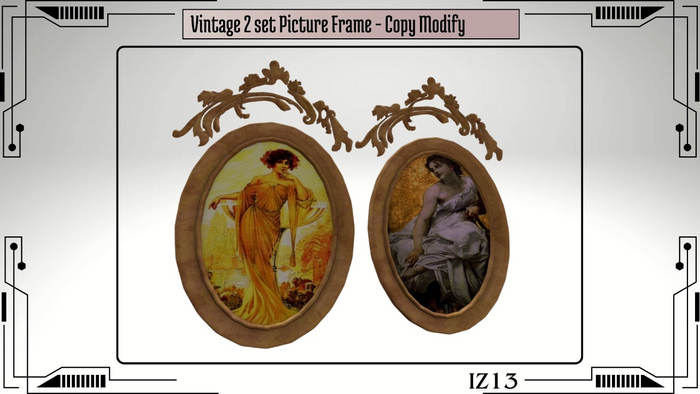 Vintage Picture Frame - Copy Modify