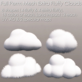 * Full Perm Mesh * Extra Fluffy Clouds *
