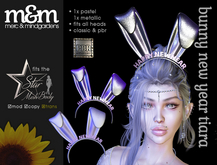 New Year Bunny Ears Tiara - Get Ready to Party this New Years Eve!