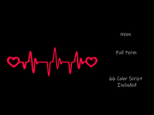 ~ VV ~ Heartbeat 2 - Neon - Full Perm