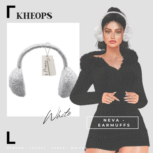 Kheops  /\ - NEVA - EARMUFFS  - White