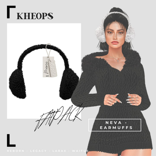 Kheops  /\ - NEVA - EARMUFFS  - FATPACK