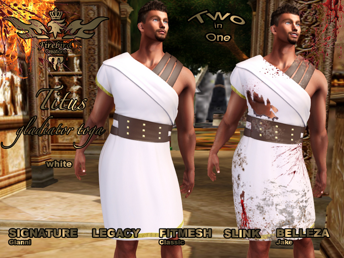 Firebird Titus white 2in1