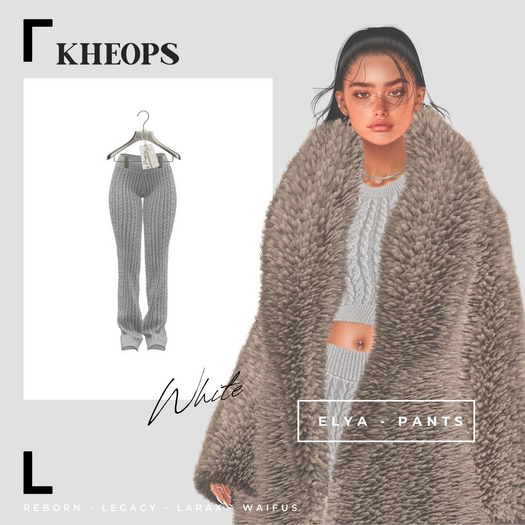 Kheops  /\ - ELYA - PANTS  - White
