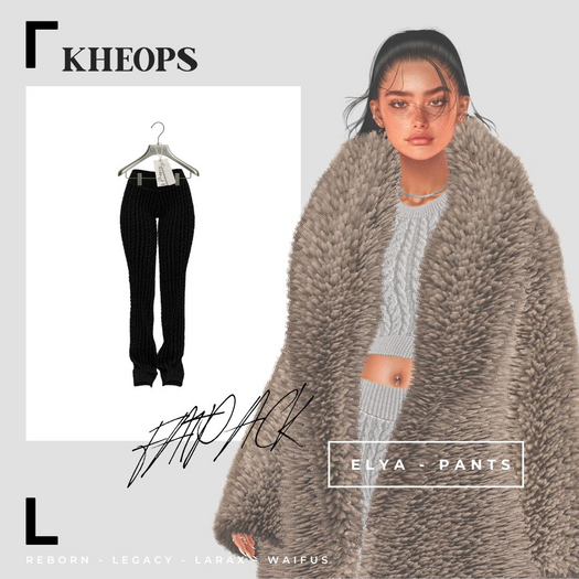 Kheops  /\ - ELYA - PANTS  - FATPACK