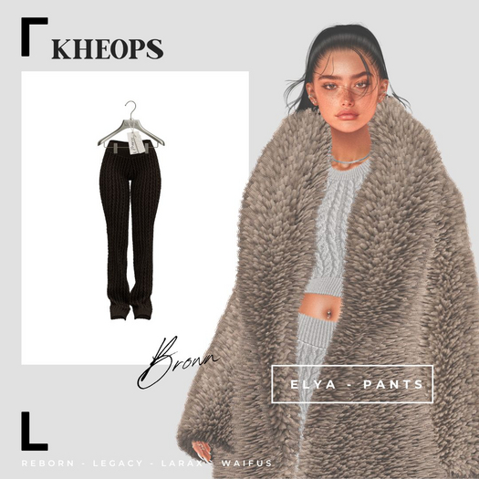 Kheops  /\ - ELYA - PANTS  - Brown