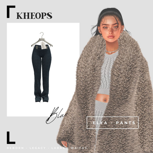 Kheops  /\ - ELYA - PANTS  - Blue