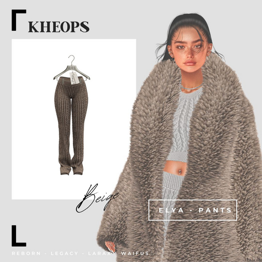 Kheops  /\ - ELYA - PANTS  - Beige