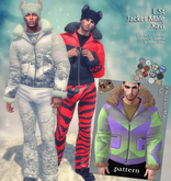 E.St Jacket Male. Xavi pattern