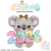 koala 2026 gold bow