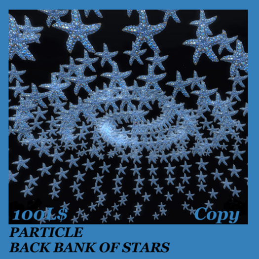 PARTICLE BACK BANK OF STARS