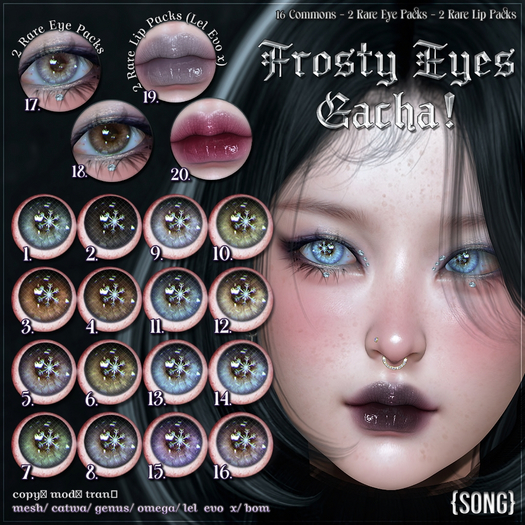 19. {S0NG} Frosty Lips V1 : RARE