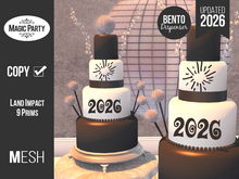 Disco Trend Cake 2026 - New Years [BENTO]