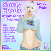 ~TL~ London Pride Shorty Hoodie 2.0