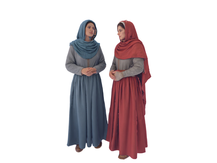 Medieval Ladies Statue FULL PERM
