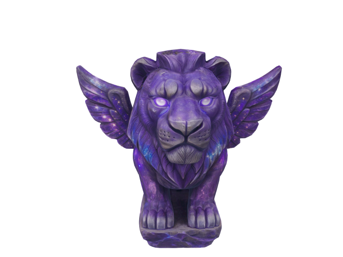 Celestial Lion Statue FULL PERM