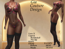 "GCD" Destiny Lingerie Set Black