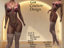 "GCD" Destiny Lingerie Set Nude