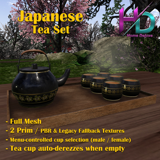 *HD* Japanese Tea Set [PBR&Legacy]