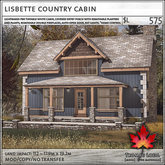 Trompe Loeil - Lisbette Country Cabin V1.1 [mesh]