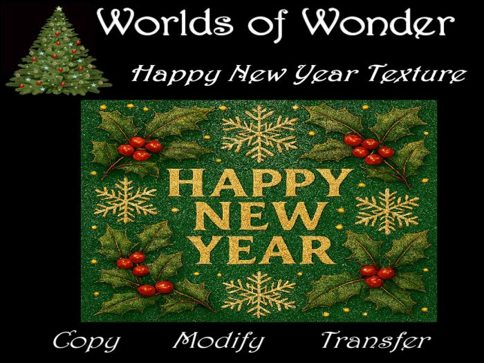 WoW Happy New Year Texture 