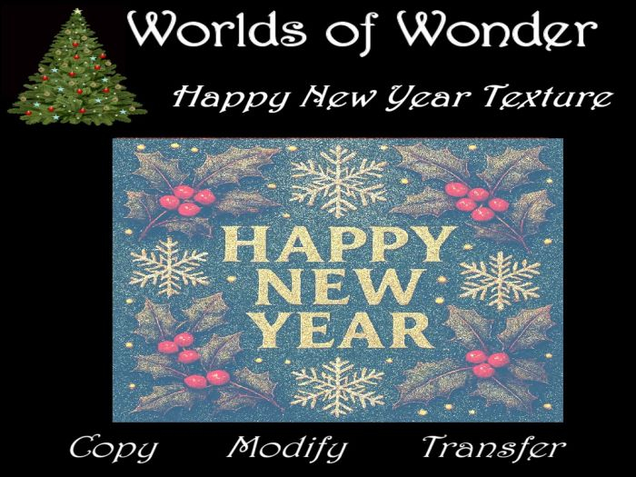 WoW Happy New Year Texture