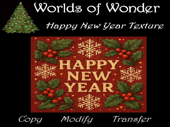 WoW Happy New Year Texture