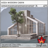 Trompe Loeil - Adza Modern Cabin [mesh]