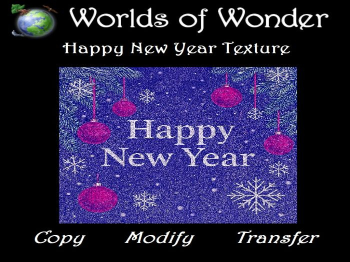 WoW Happy New Year Texture 