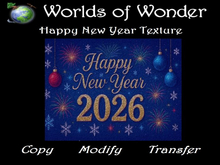 WoW 2026 Happy New Year Texture