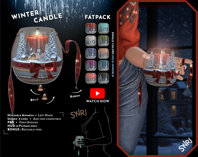 SynRJ ~ Winter Candle ~ Fatpack