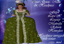 Court Gown Moss