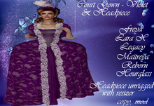 Court Gown Violet