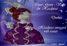 Dinkies Court Gown Violet