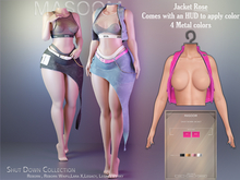 [[ Masoom ]] Shut Down Chaqueta - Rose