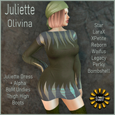GoodVibes Juliette Olivina Dress 