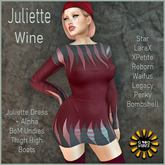 GoodVibes Juliette Wine Dress