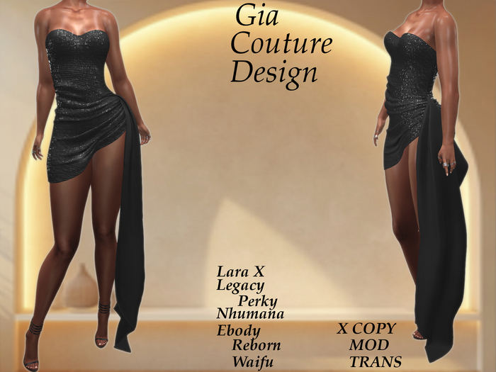 "GCD" Janey Shimmering Cocktail Dress Silver