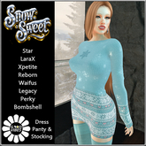 GoodVibes Snow Sweet Blue on Blue Dress