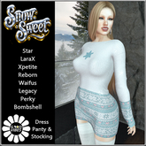 GoodVibes Snow Sweet Blue Dress