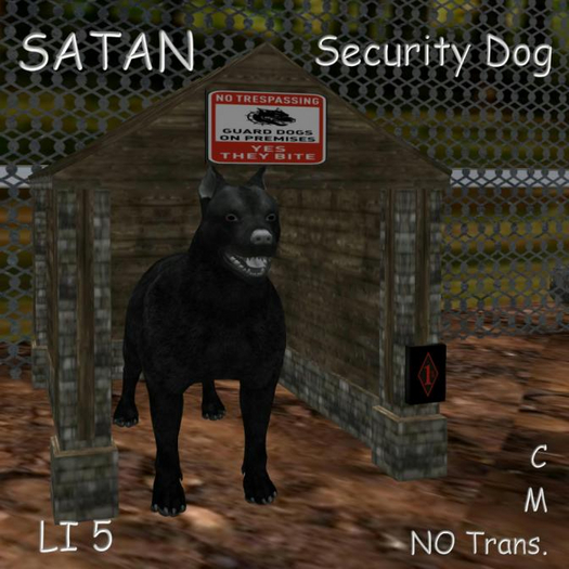 Satin Guard Dog
