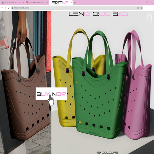 Lenci Croc Bag FATPACK