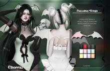 Chorrai - Succubus Wings {FATPACK}