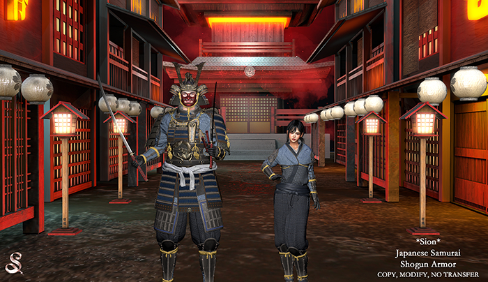 Japanese samurai shogun armor - Legacy perky