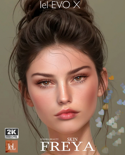 E.BEAUTY - FREYA  SKIN VELOUR - ROSE KISS [LELUTKA EvOX]