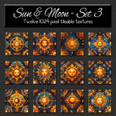 *Wallflowers* Sun & Moon - Set 3